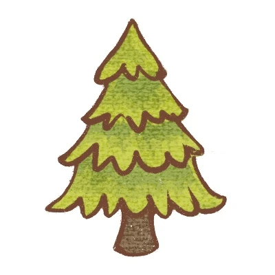 Icon of a Christmas Tree